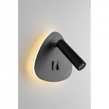 Настенный светодиодный светильник с регулировкой направления света Omnilux Piticchio OML-20821-02, LED 2W 3000K 110lm - миниатюра 4