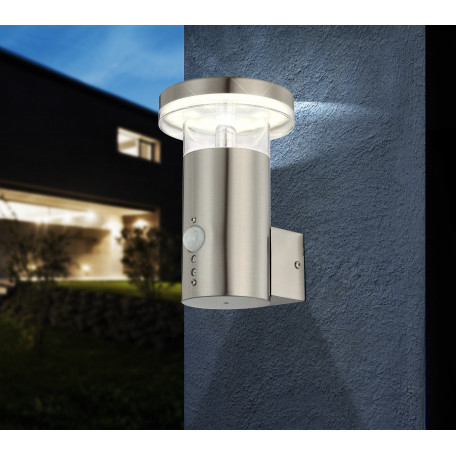 Настенный светодиодный светильник Globo Sergio 34145S, IP44, LED 6W, 3000K (теплый), металл, пластик - миниатюра 2