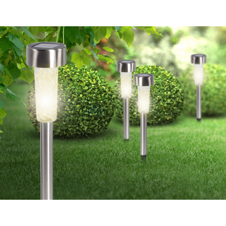 Садово-парковый светодиодный светильник Globo Solar 33553-24, IP44, LED 0,06W, металл, пластик - миниатюра 3