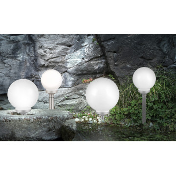 Садово-парковый светодиодный светильник Globo Solar 3376, IP44, LED 0,16W, металл, пластик - фото 3