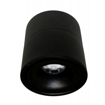 Потолочный светодиодный светильник Lumina Deco Edford LDC 8056-12W BK (LDC 8056-GYN-12WCOB D80*H100 BK), LED 12W 4000K - миниатюра 2
