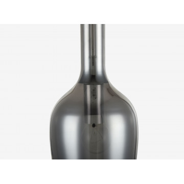 Подвесной светильник Maytoni Lacrima P007-PL-01-N (MOD007-11-N), 1xE14x40W, никель, дымчатый, металл, стекло - миниатюра 10