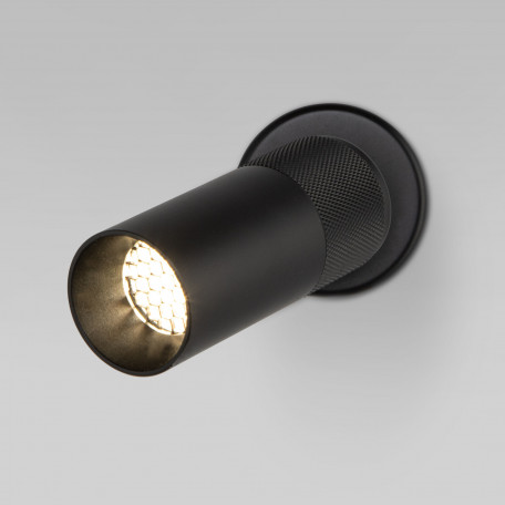 Настенный светодиодный светильник с регулировкой направления света Eurosvet Riff 20097/1 LED черный (a059110), LED 5W 4200K 380lm CRI>80 - миниатюра 3