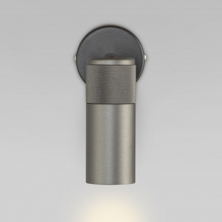 Настенный светодиодный светильник с регулировкой направления света Eurosvet Riff 20097/1 LED серый (a059109), LED 5W 4200K 380lm CRI>80 - миниатюра 2