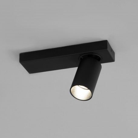 Потолочный светодиодный светильник Eurosvet Flank 20139/1 LED черный (a059099), LED 5W 4200K 350lm CRI>80 - миниатюра 7