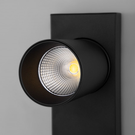 Потолочный светодиодный светильник Eurosvet Flank 20139/1 LED черный (a059099), LED 5W 4200K 350lm CRI>80 - миниатюра 8