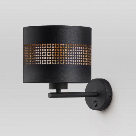 Настенный светильник TK Lighting 3210 Tago Black (a059378), 1xE27x60W - миниатюра 1