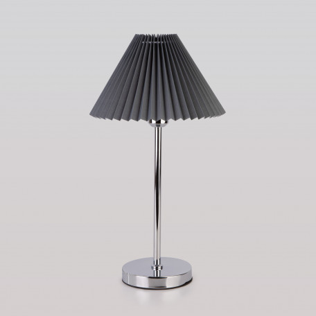 Настольная лампа Eurosvet Peony 01132/1 хром/графит (a059043), 1xE27x40W - миниатюра 2