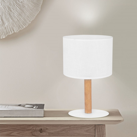 Настольная лампа TK Lighting 5217 Deva White (a059533), 1xE27x60W - миниатюра 2