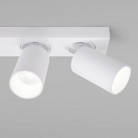 Потолочный светодиодный светильник с регулировкой направления света Eurosvet Flank 20139/2 LED белый (a059101), LED 10W 4200K 700lm CRI>80 - миниатюра 5
