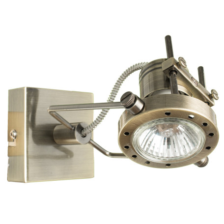 Настенный светильник с регулировкой направления света Arte Lamp Costruttore A4300AP-1AB, 1xGU10x50W - миниатюра 1