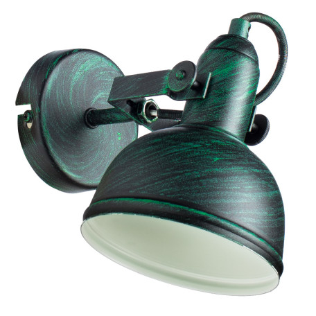 Настенный светильник с регулировкой направления света Arte Lamp Martin A5213AP-1BG, 1xE14x40W, бирюзовый, металл