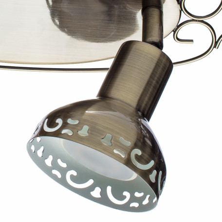 Настенный светильник с регулировкой направления света Arte Lamp Focus A5219AP-2AB, 2xGU10x35W, бронза, металл - миниатюра 3
