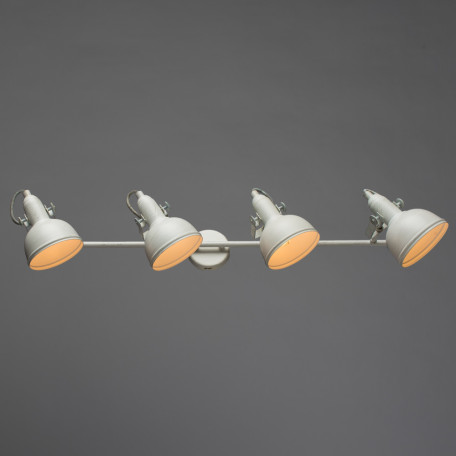 Потолочный светильник с регулировкой направления света Arte Lamp Martin A5215PL-4WG, 4xE14x40W, белый с золотой патиной, металл - миниатюра 3