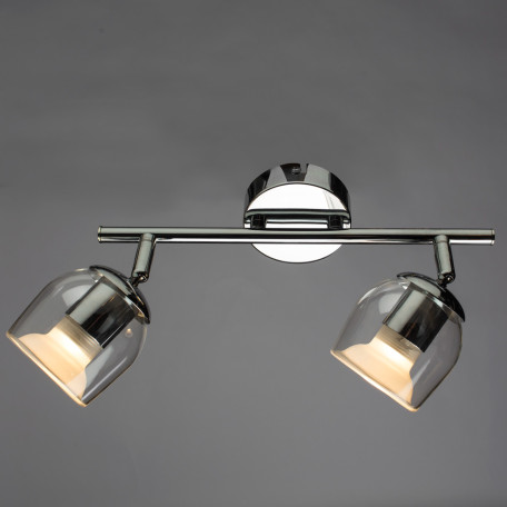 Потолочный светодиодный светильник с регулировкой направления света Arte Lamp Echeggio A1558AP-2CC, LED 8W 3000K 640lm CRI≥80 - миниатюра 2