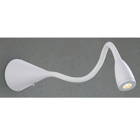 Настенный светодиодный светильник с регулировкой направления света Newport 14901/A, LED 3W, белый, металл