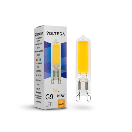 Светодиодная лампа Voltega Capsule g9 7181 G9