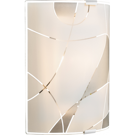 Настенный светильник Globo Paranja 40403W2, 1xE27x60W, металл, стекло - миниатюра 3