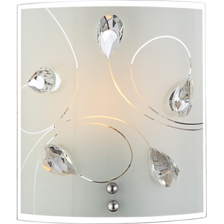 Настенный светильник Globo Alivia 40414-1W, 1xE27x60W, металл, стекло - миниатюра 2
