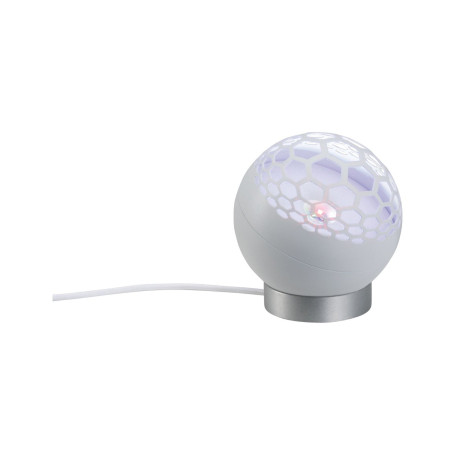 Настольная светодиодная лампа Paulmann Favia 79696, LED 6W, серый, белый, пластик - миниатюра 2