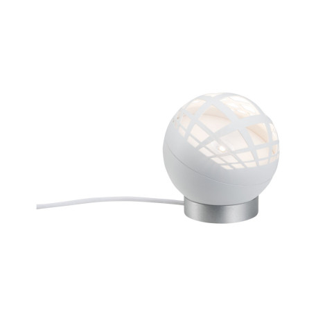 Настольная светодиодная лампа Paulmann Favia 79697, LED 5W, серый, белый, пластик