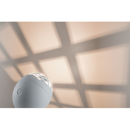 Настольная светодиодная лампа Paulmann Favia 79697, LED 5W, серый, белый, пластик - миниатюра 8
