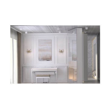 Бра Lucia Tucci Illuminazione BARLETTA W1730.2 cream white, 2xE14x60W - миниатюра 2