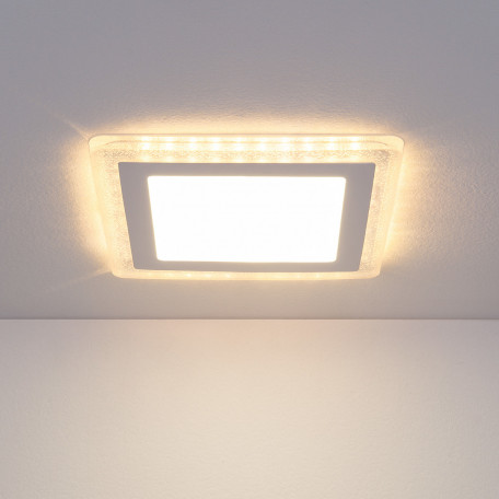 Встраиваемый светодиодный светильник Elektrostandard Compo DLS024 18W 4200K a038376, LED 12W 4200K 1350lm