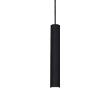 Подвесной светодиодный светильник Ideal Lux TUBE SP D4 NERO 211466, LED 8,9W 3000K 850lm