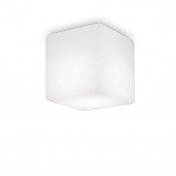 Потолочный светильник Ideal Lux LUNA PL1 MEDIUM 213194, IP44, 1xE27x42W, белый, металл, пластик