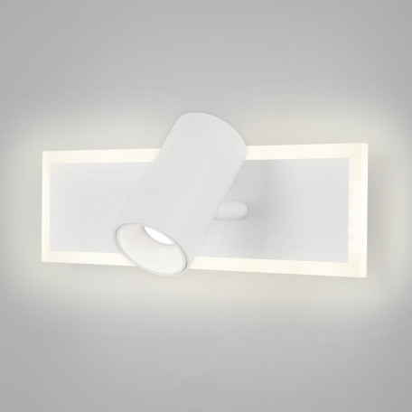 Настенный светодиодный светильник Eurosvet Binar 20127/1 LED белый (a058688), LED 15W 4200K 750lm CRI>80