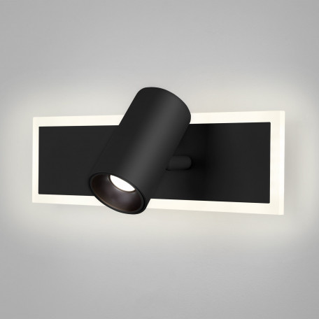 Настенный светильник с регулировкой направления света Eurosvet Binar 20127/1 LED черный (a058689)