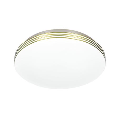 Светодиодный светильник Sonex Smalli 3048/CL, IP43, LED, белый, белый с золотом, золото с белым, металл, пластик