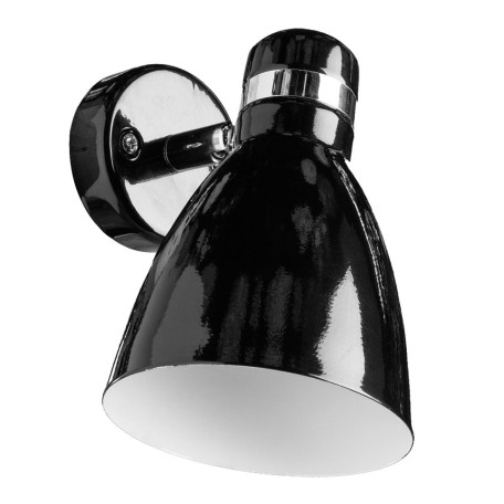 Настенный светильник с регулировкой направления света Arte Lamp Mercoled A5049AP-1BK, 1xE27x40W, черный, металл