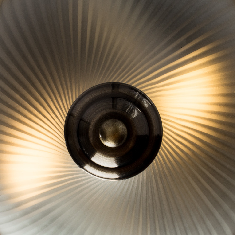 Потолочный светильник Arte Lamp Aqua A9370PL-2AB, IP44, 2xE14x60W, бронза, белый, металл, стекло - фото 4