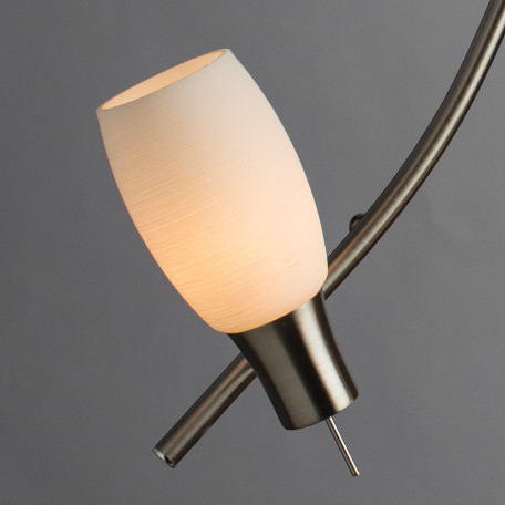 Потолочный светильник с регулировкой направления света Arte Lamp Volare A4590PL-6SS, 6xE14x40W, серебро, белый, металл, стекло - фото 3