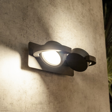 Настенный светильник с регулировкой направления света Mantra Iguazu 6769, IP54, 2xGX53x10W - миниатюра 2