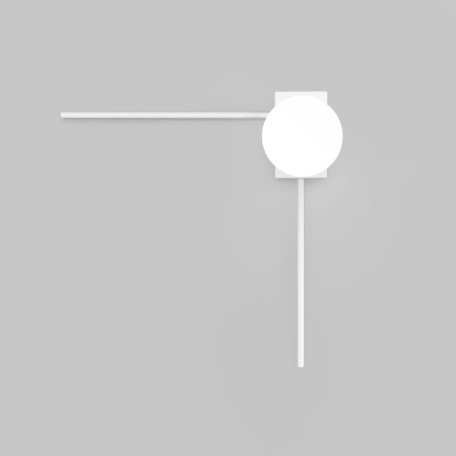Настенный светильник Eurosvet Fredo 40035/1 белый (a061472), 1xE14x60W - миниатюра 1