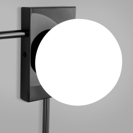 Настенный светильник Eurosvet Fredo 40035/1 черный жемчуг (a061474), 1xE14x60W - миниатюра 4