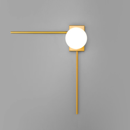 Настенный светильник Eurosvet Fredo 40035/1 золото (a061494), 1xE14x60W