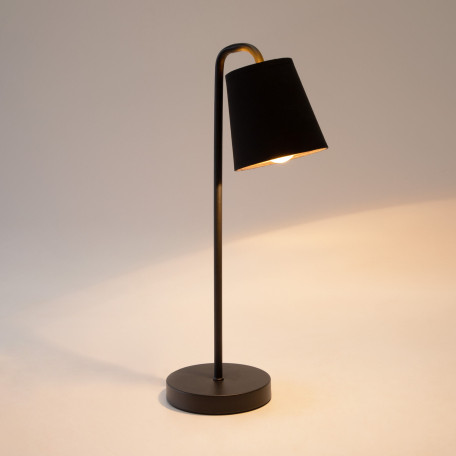 Настольная лампа Eurosvet Montero 01134/1 черный (a061344), 1xE27x40W - миниатюра 2
