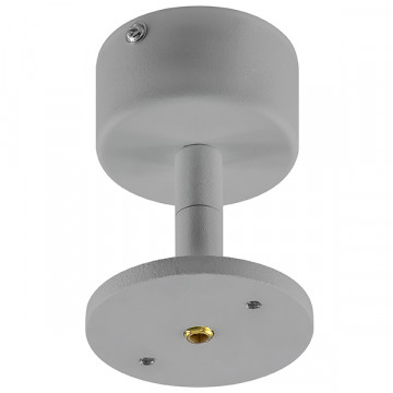 Основание потолочного светильника с регулировкой направления света Lightstar Rullo 590009, серый, металл
