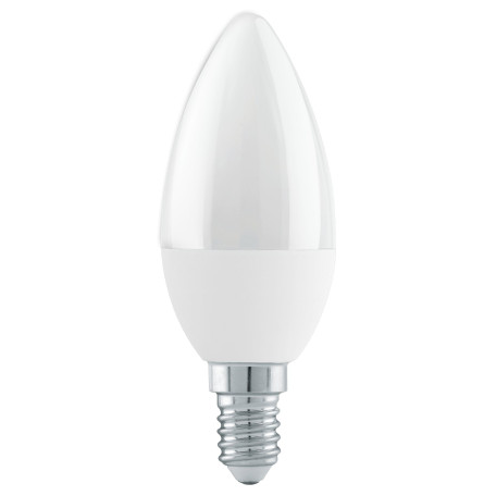 Светодиодная лампа Eglo 11581 свеча E14 6W, 3000K (теплый) CRI>80, гарантия 5 лет