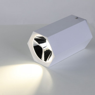 Потолочный светодиодный светильник Favourite Hexahedron 2397-1U, LED 12W 4000K 960lm - миниатюра 2