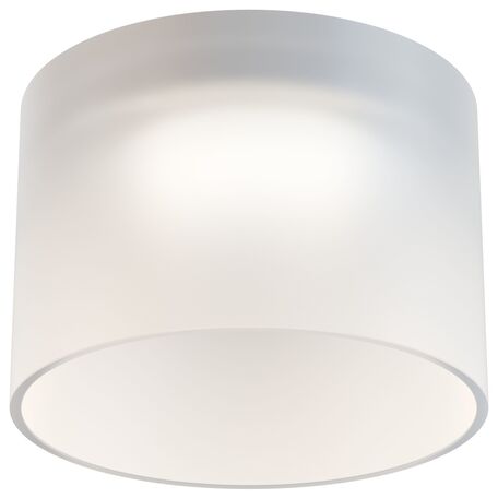 Встраиваемый светильник Maytoni Glasera DL047-01W, 1xGU10x10W, белый, пластик