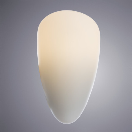 Настенный светильник Arte Lamp Tablet A6930AP-1WH, 1xE27x60W, белый, металл, стекло - фото 2