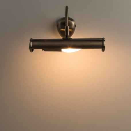 Настенный светильник для подсветки картин Arte Lamp Picture Lights Basic A5023AP-1AB, 1xE14x40W - миниатюра 2