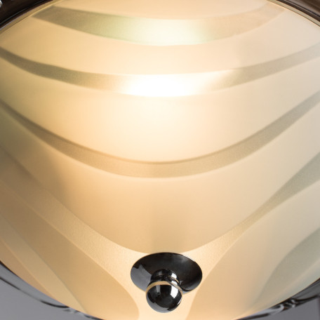 Потолочный светильник Arte Lamp Alta A3008PL-2CC, 2xE27x40W, хром, белый, металл, стекло - миниатюра 3