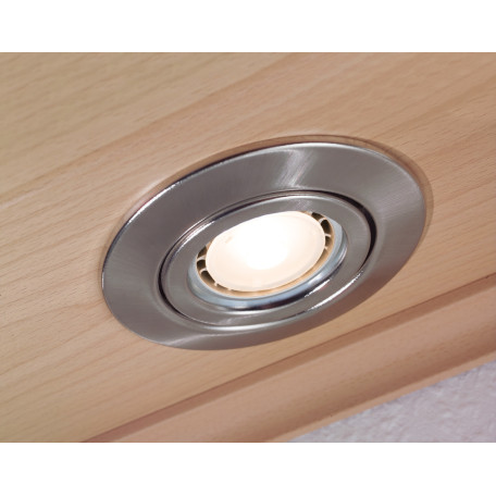 Встраиваемый светильник Paulmann Quality Line LED 92025, 1xGU10x3,5W, металл - миниатюра 3