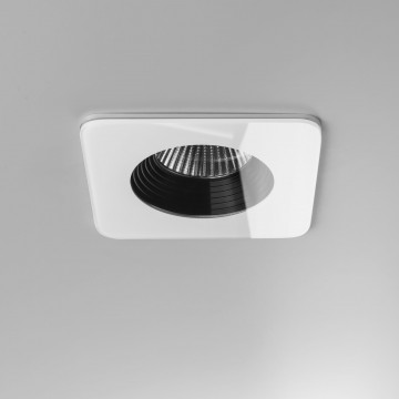 Встраиваемый светодиодный светильник Astro Vetro 1254014 (5747), IP65, LED 6W 3000K 629.3lm CRI80, белый, черно-белый, стекло